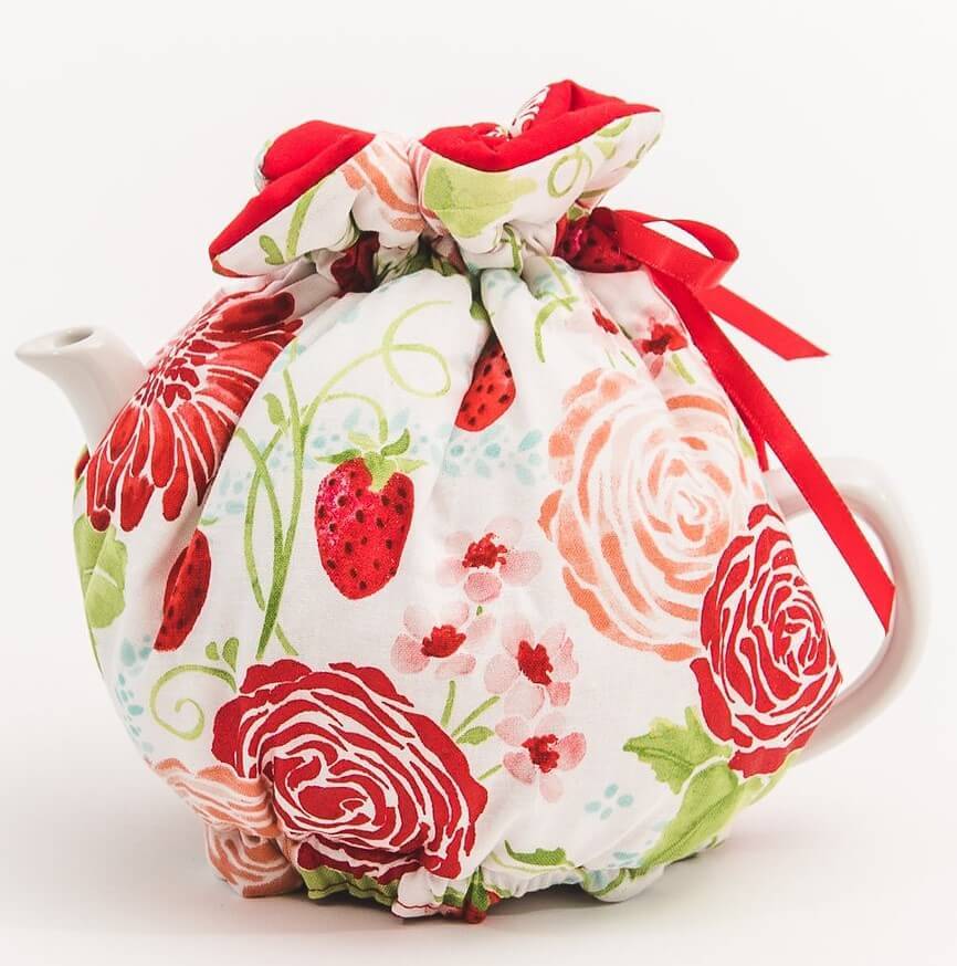 Tea Cozy Wrap Small • Honeysuckle Cottage Sales • Fabric Gifts & Home Décor